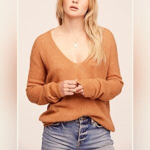 Free People Gossamer Alpaca Sweater
